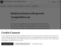 Kinderen lossen zelf opvoedvraagstukken op Kinderen lossen zelf opvoedvraagstukken op